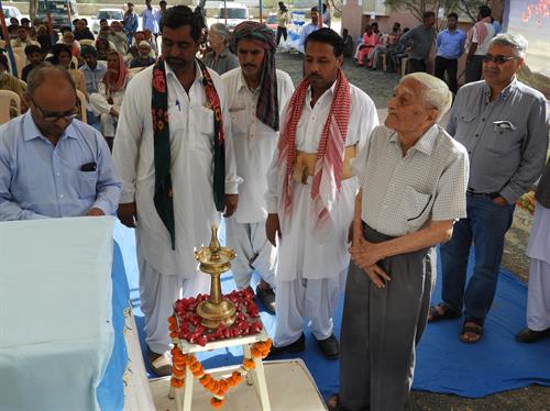 Inauguration of Pathology Laboratory at Sharda Medical Center, Hodko, Bhuj